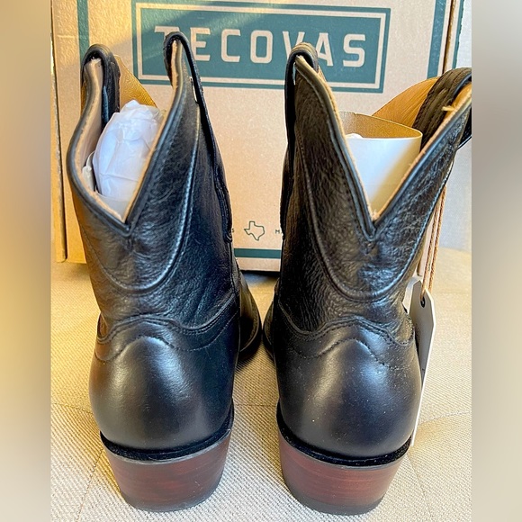 Tecovas The Penny Cowboy Boots, Midnight Black, Size 8, in Original Box (NWT). - Picture 3 of 5